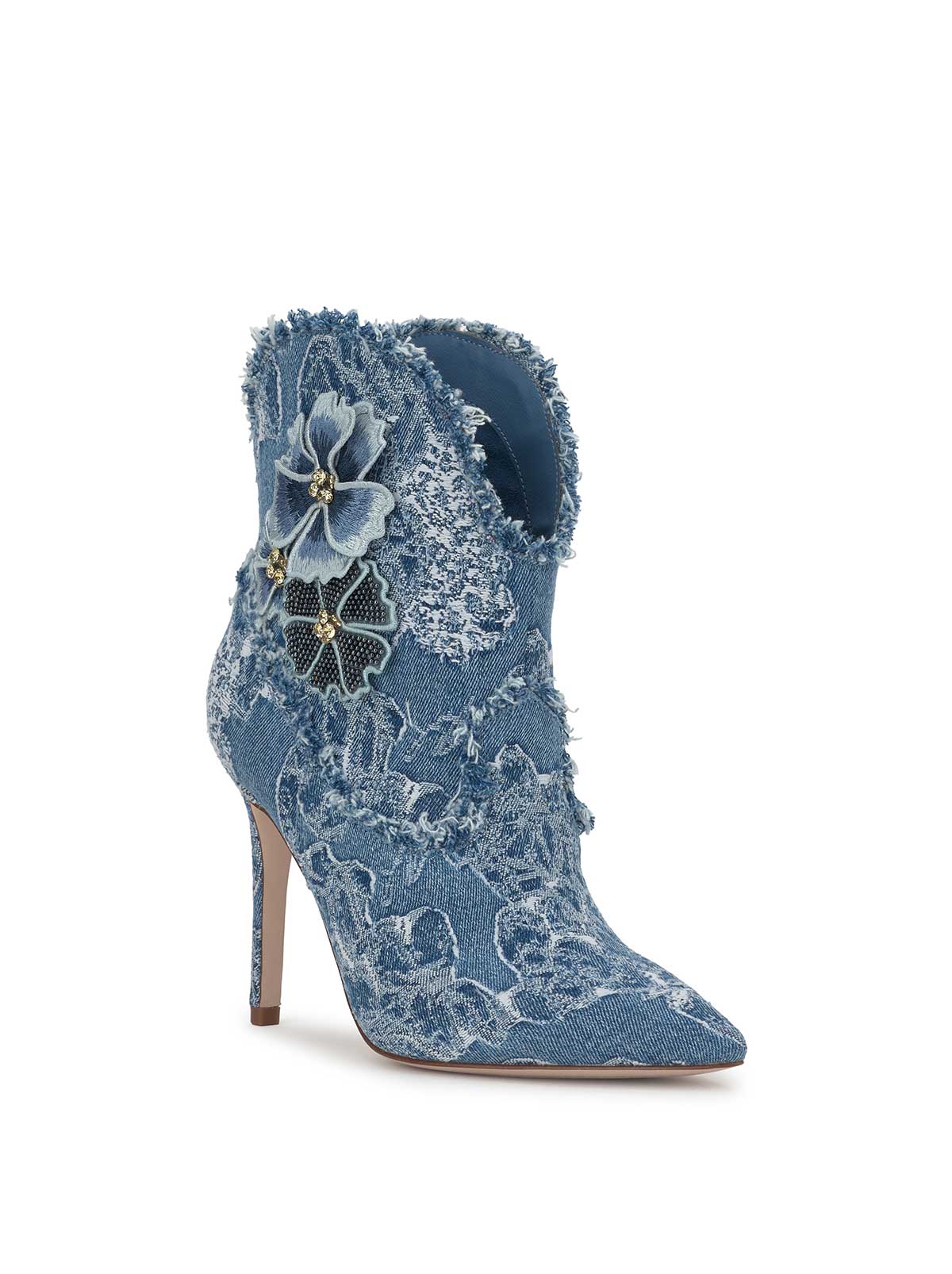 Jessica Simpson Online | Plitee High Heel in Denim
