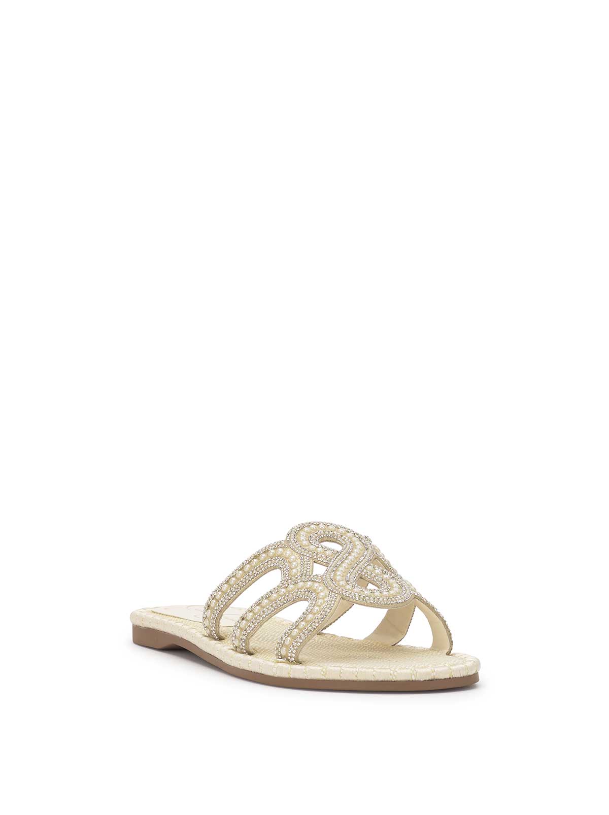 Jessica Simpson Discount | Bria Flat Sandal in Ivory