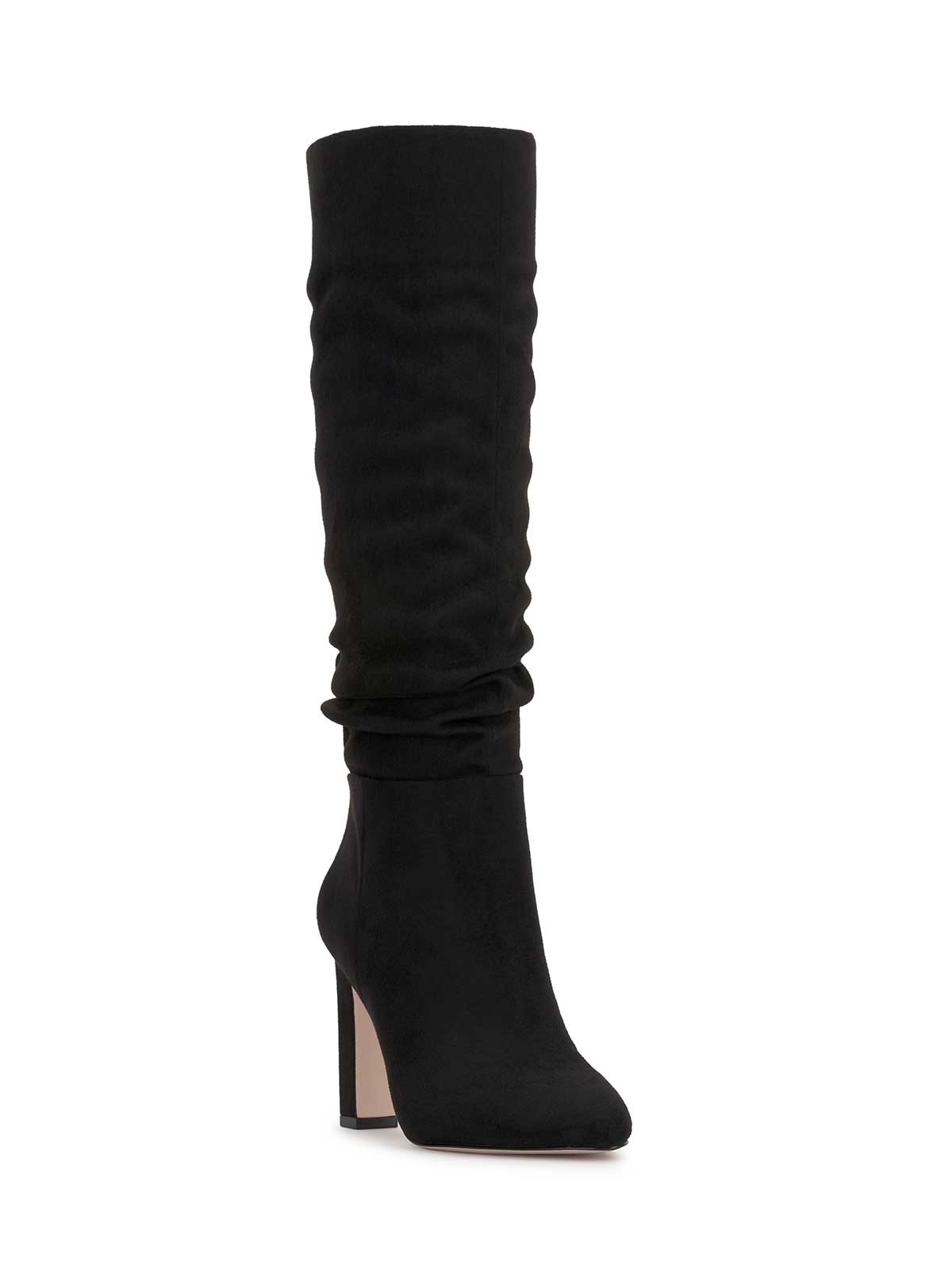 Jessica Simpson Sale | Minerva Knee High Boot in Black Suede