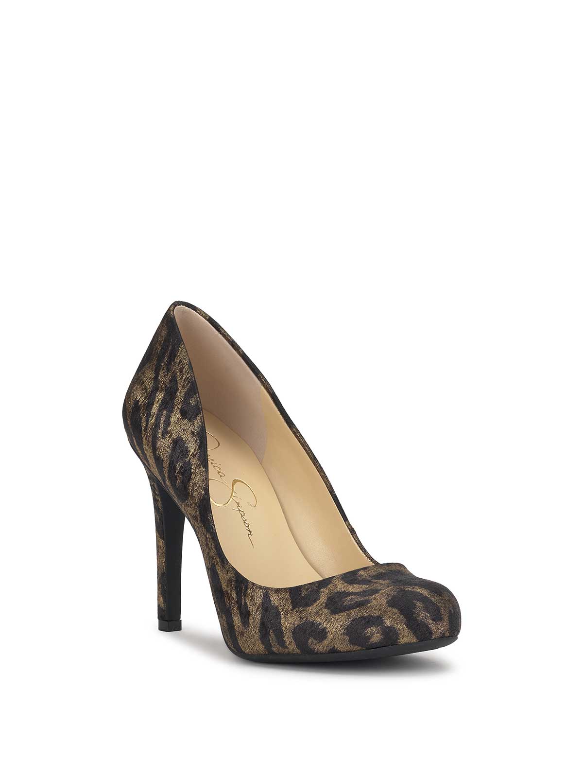 Jessica Simpson Outlet | Calie Pump in Golden Copper
