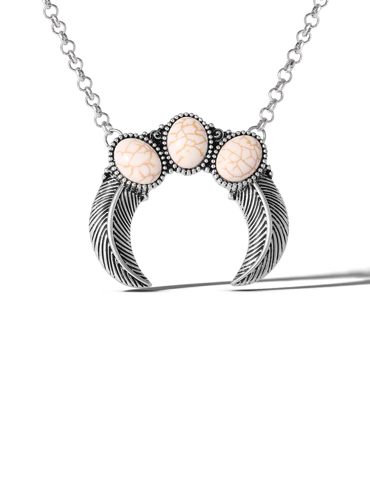 Jessica Simpson Sale | Stone Horn Necklace