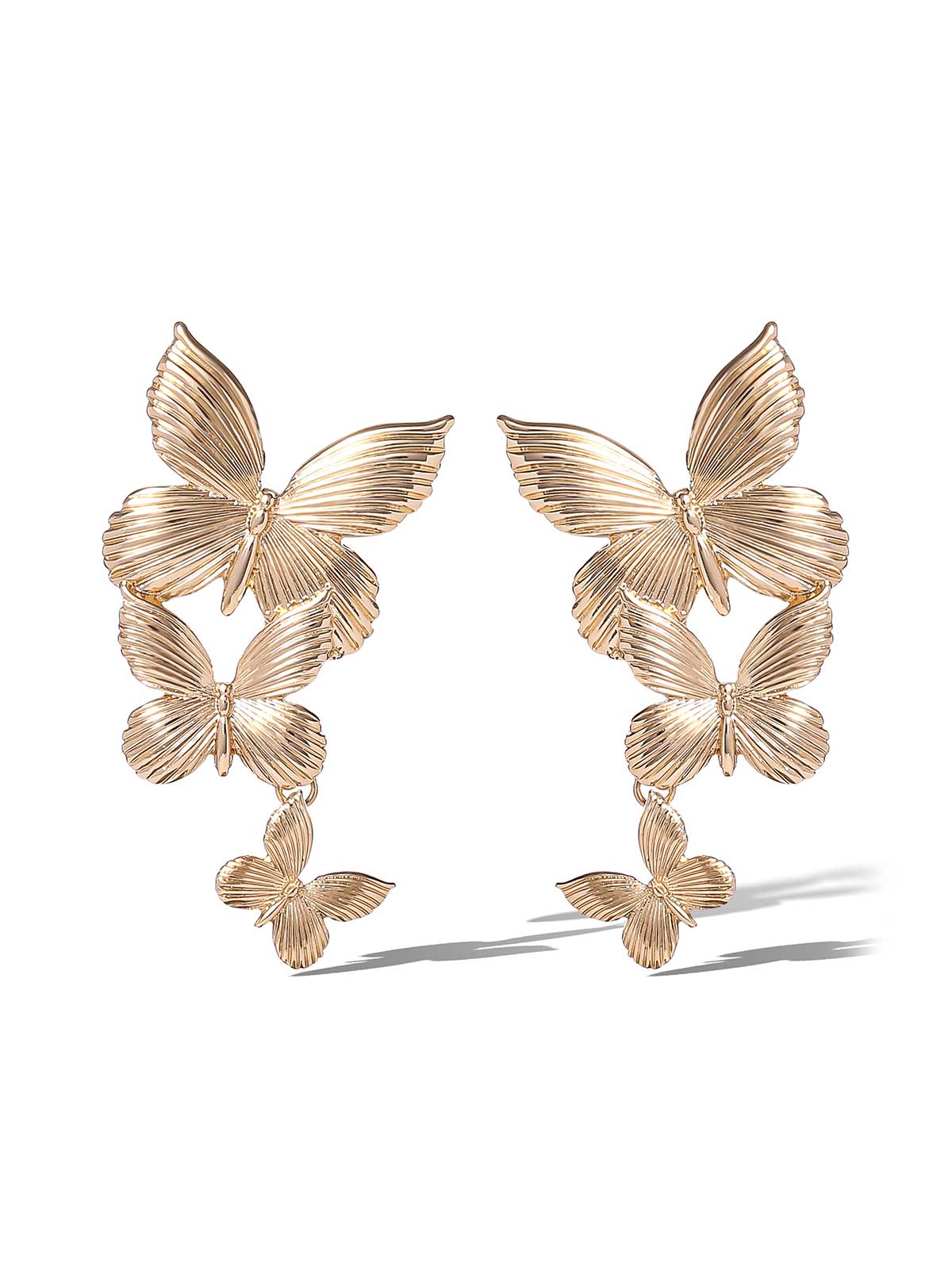 Jessica Simpson Discount | Cascading Butterfly Statement Earrings