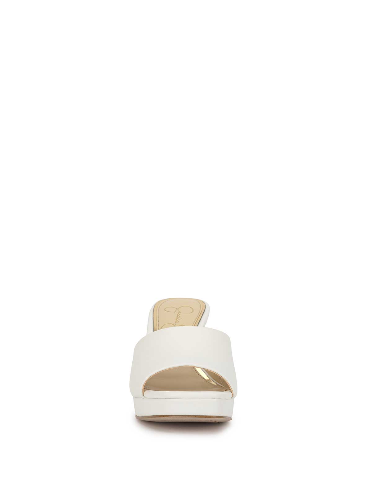 Jessica Simpson Discount | Elyzza High Heel Slide in Bright White