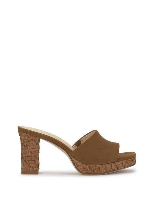 Jessica Simpson Outlet | Elyzza High Heel Slide in Tuscan Tan