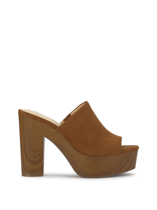 Jessica Simpson Online | Shelbie Platform Slide in Tuscan Tan