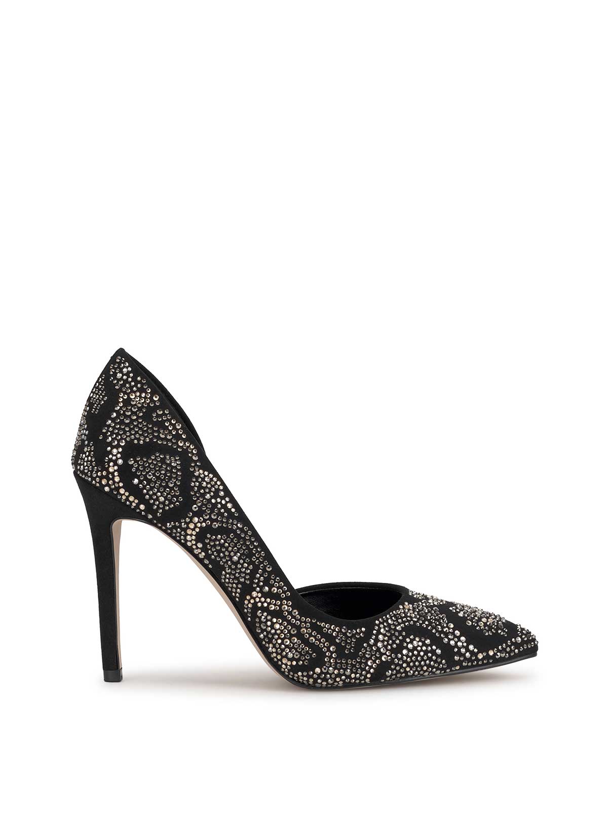 Jessica Simpson Discount | Prizma D'Orsay Pump in Black Leopard Sparkle