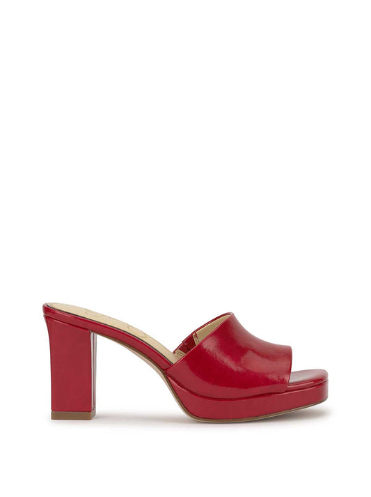Jessica Simpson For Sale | Elyzza High Heel Slide in Red Muse