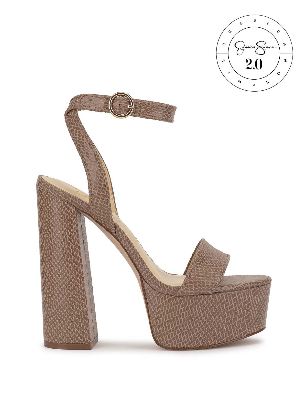Jessica Simpson For Sale | Axtyn Platform in Chai Latte