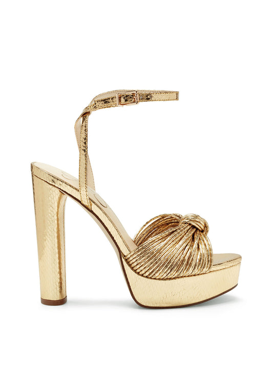 Jessica Simpson Discount | Immie Platform Sandal in Gold Snake