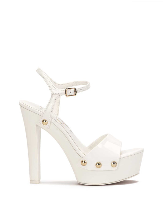 Jessica Simpson Outlet | Calenta Studded Platform in White