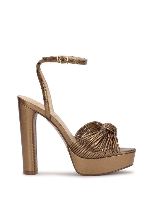 Jessica Simpson Sale | Immie Platform Sandal in Bronze Snake