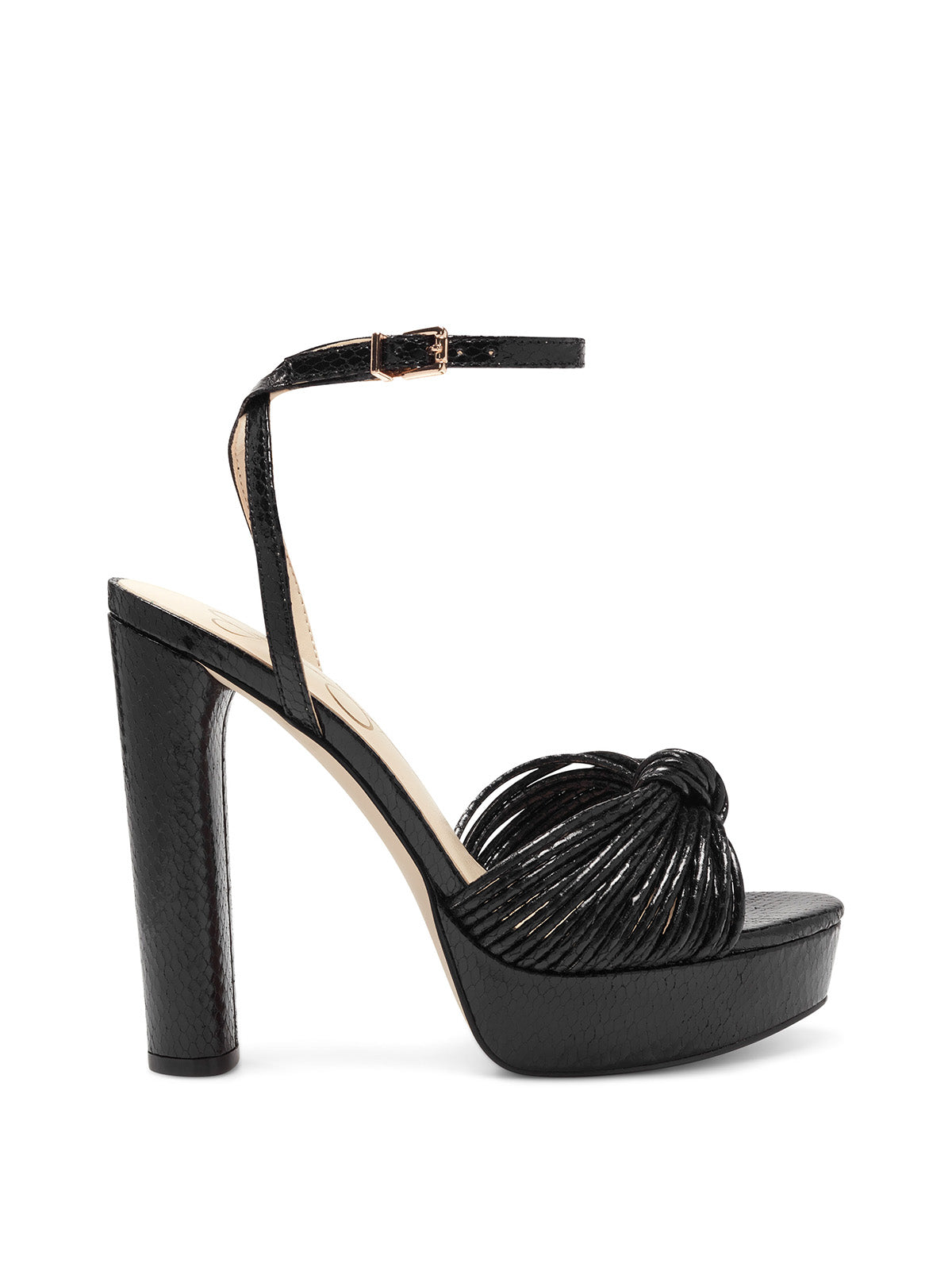 Jessica Simpson Online | Immie Platform Sandal in Black Snake