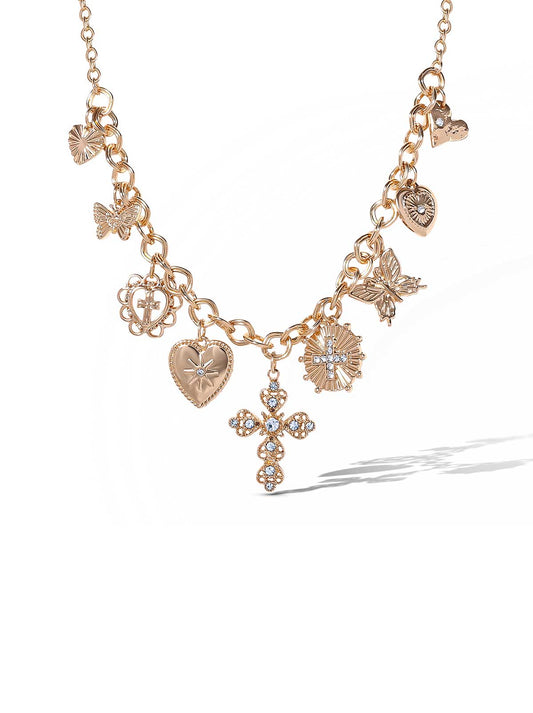 Jessica Simpson Discount | Gold Charm Necklace