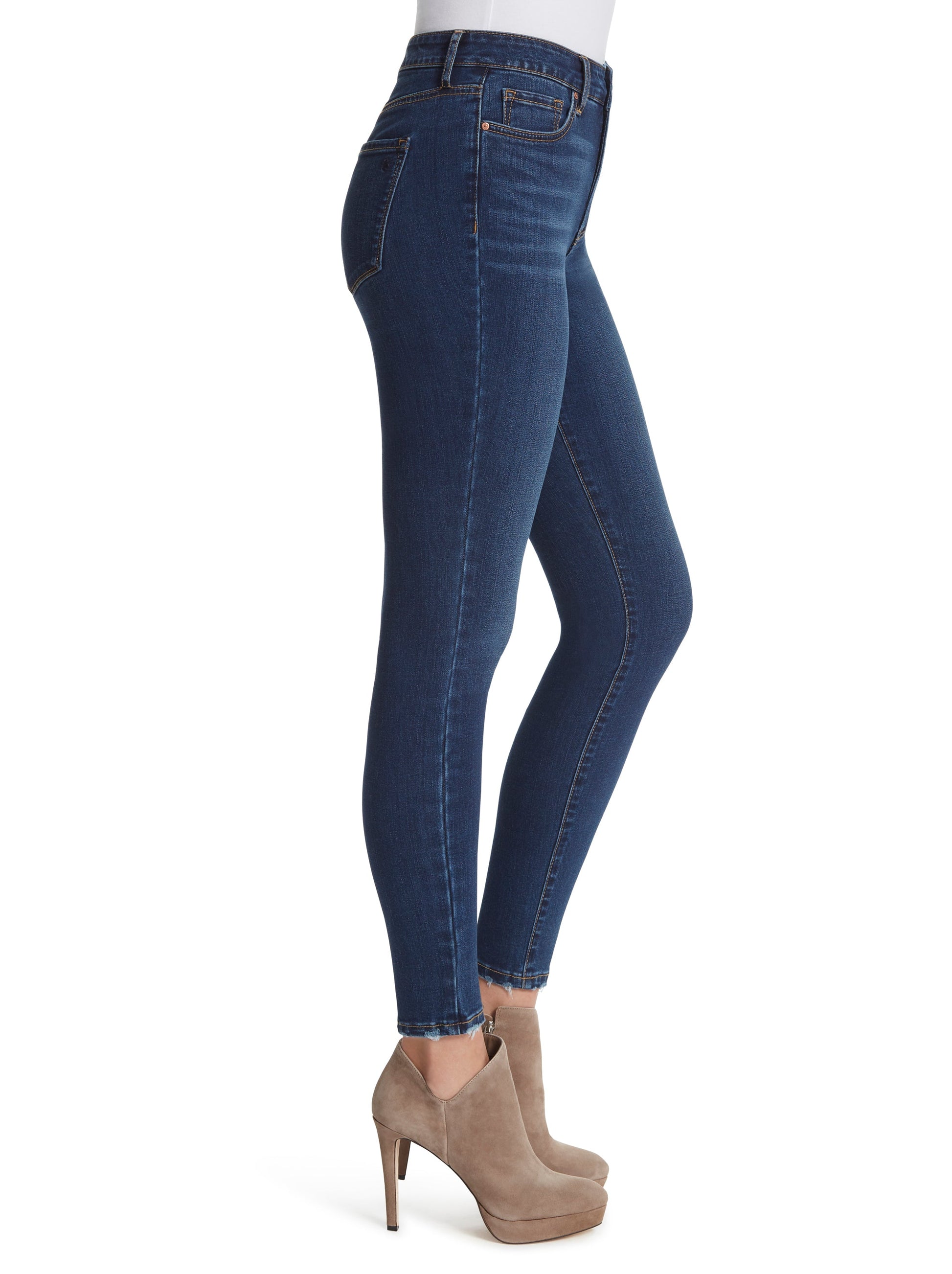 Jessica Simpson Outlet | Adored High Rise Ankle Skinny Jeans in Mia