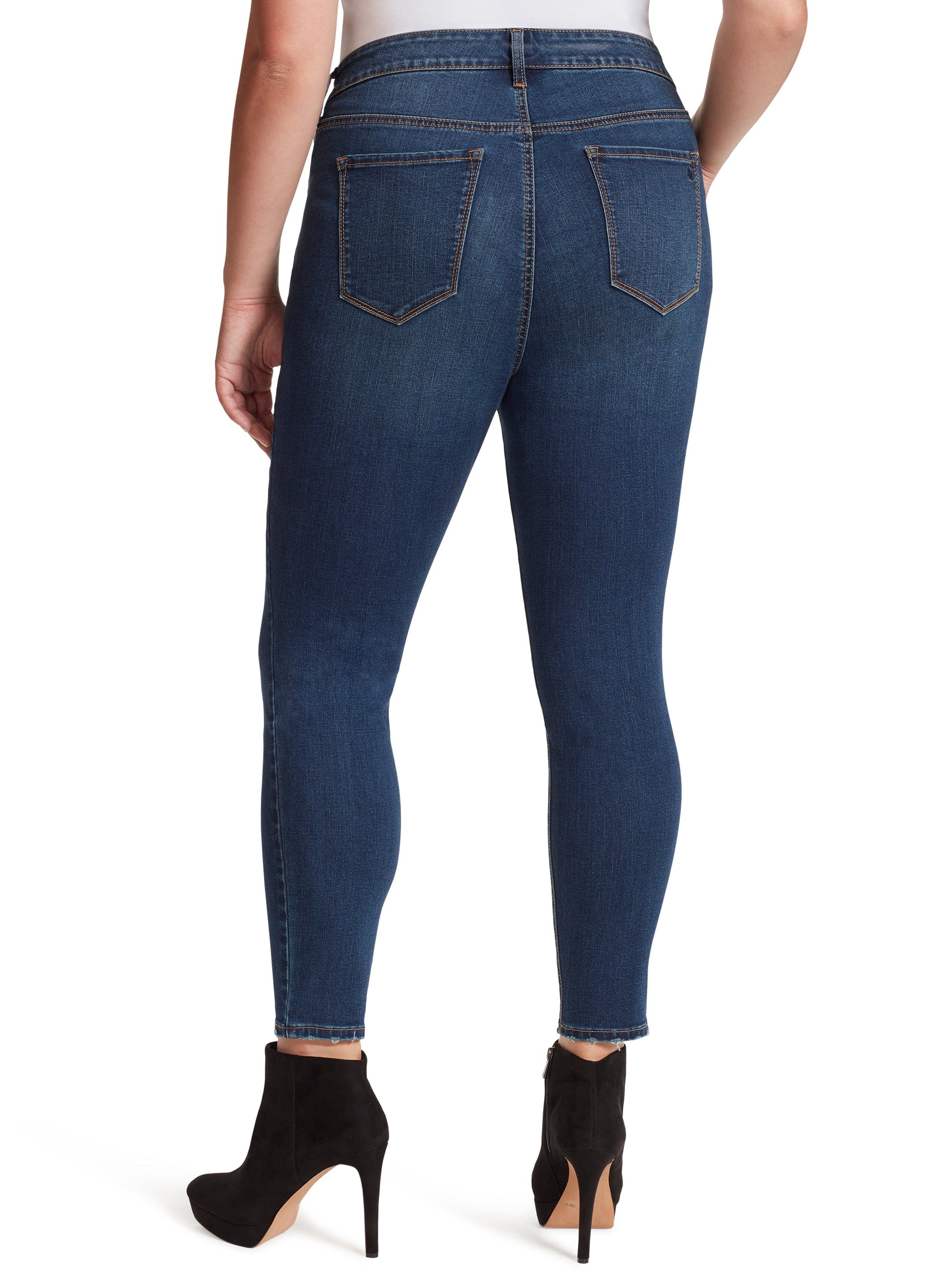 Jessica Simpson Outlet | Adored High Rise Ankle Skinny Jeans in Mia