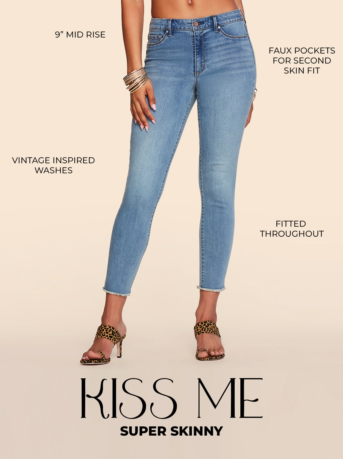 Jessica Simpson Online | Kiss Me Skinny Jeans in Premium