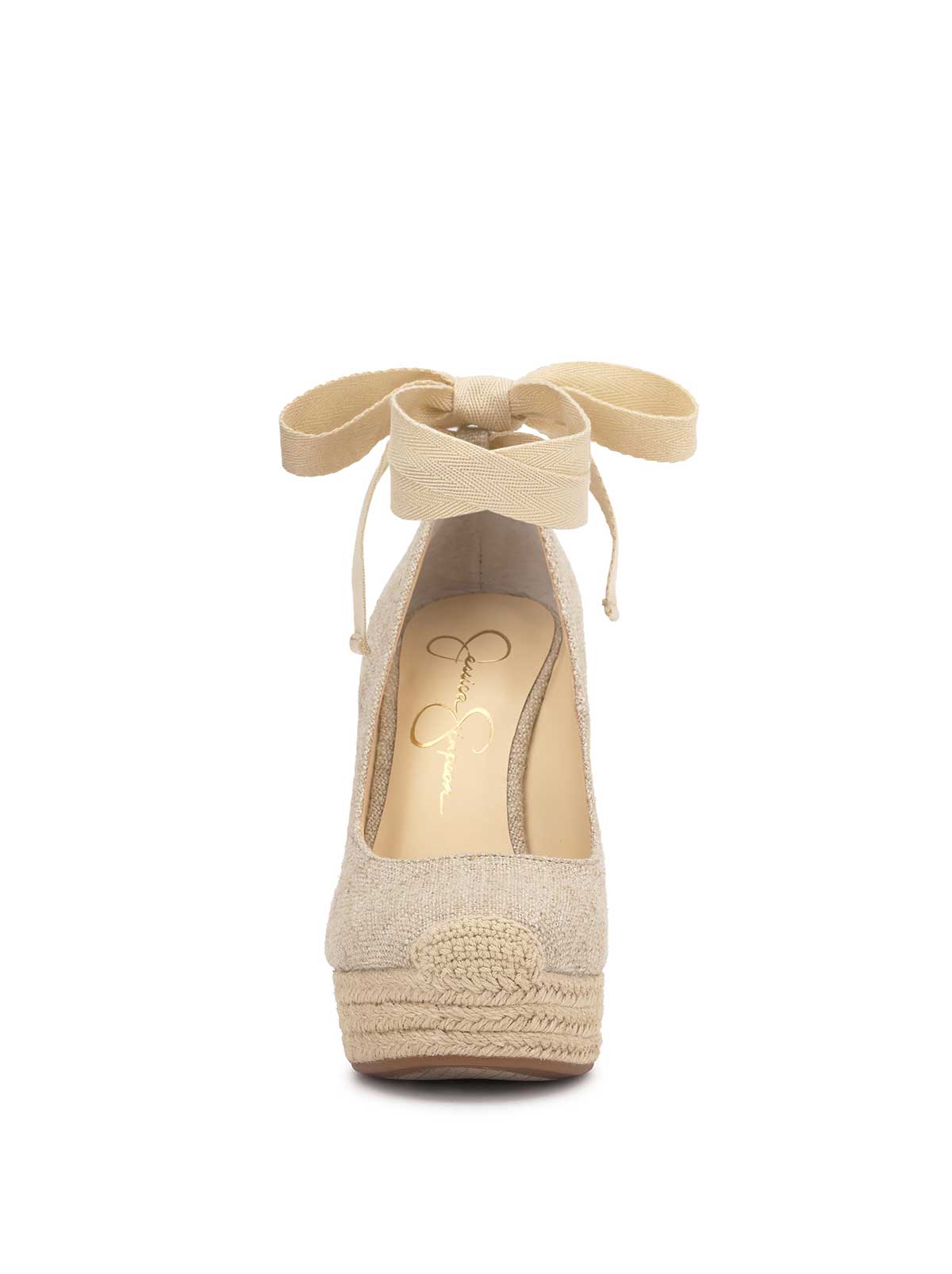 Jessica Simpson For Sale | Zexie Platform Wedge in Natural