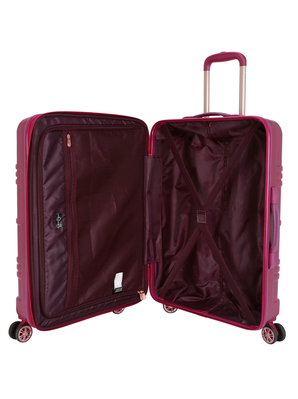 Jessica Simpson Outlet | Jewel Plaid Luggage Collection in Violet