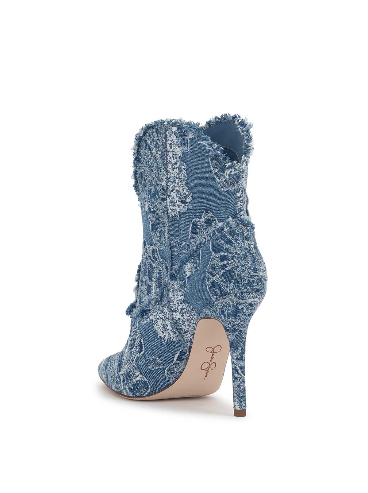 Jessica Simpson Online | Plitee High Heel in Denim