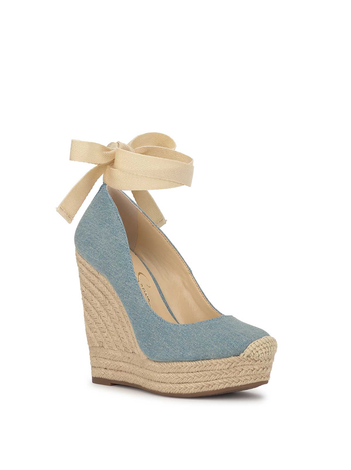 Jessica Simpson Discount | Zexie Platform Wedge in Denim