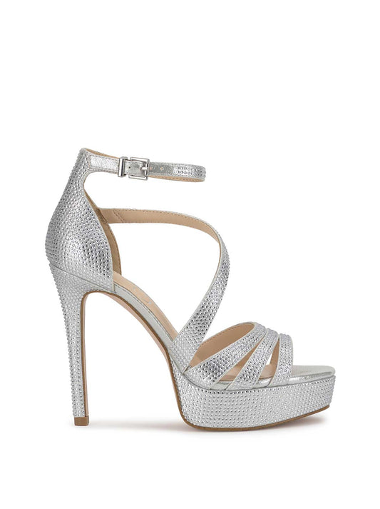 Jessica Simpson On Sale | Shyremin Platform in Silver