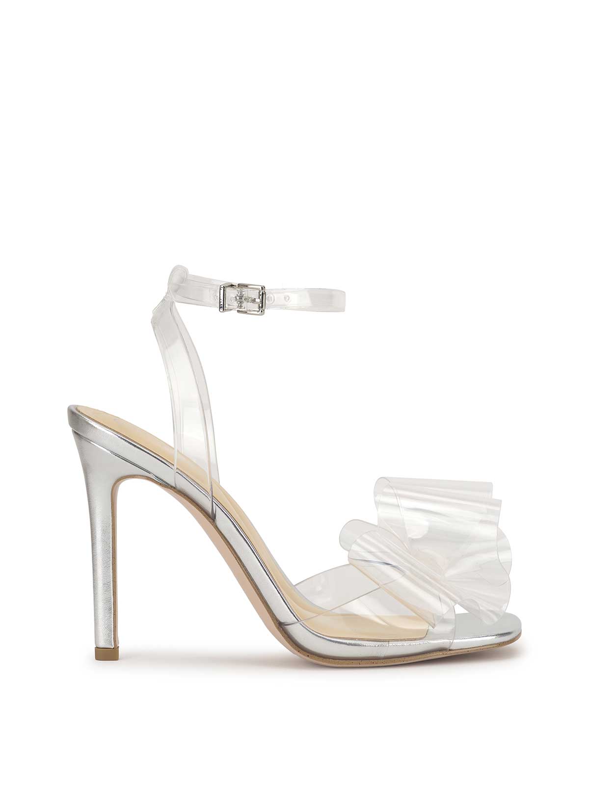 Jessica Simpson For Sale | Olivine High Heel in Clear & Silver