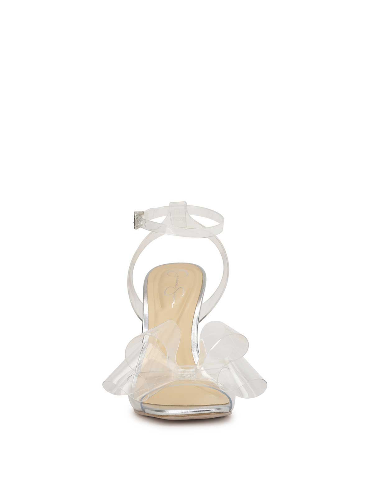 Jessica Simpson For Sale | Olivine High Heel in Clear & Silver