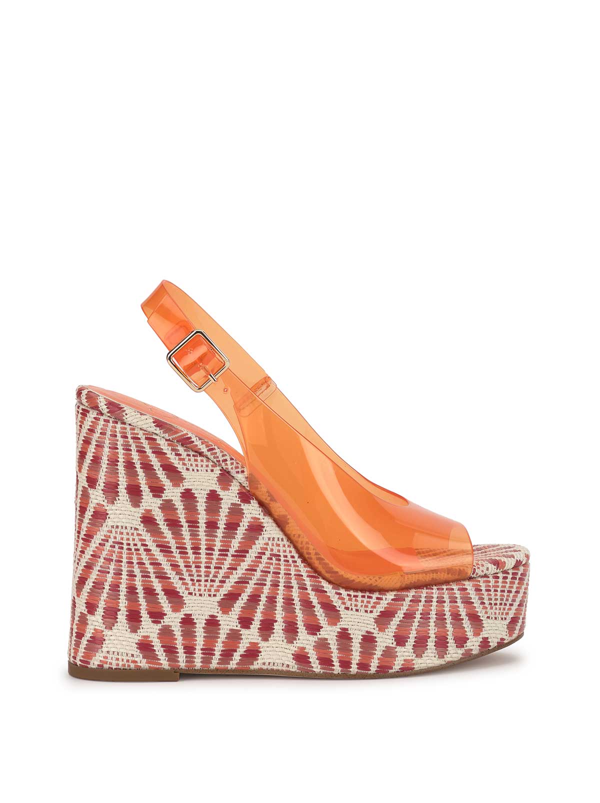 Jessica Simpson For Sale | Kaliese Wedge in Tangerine