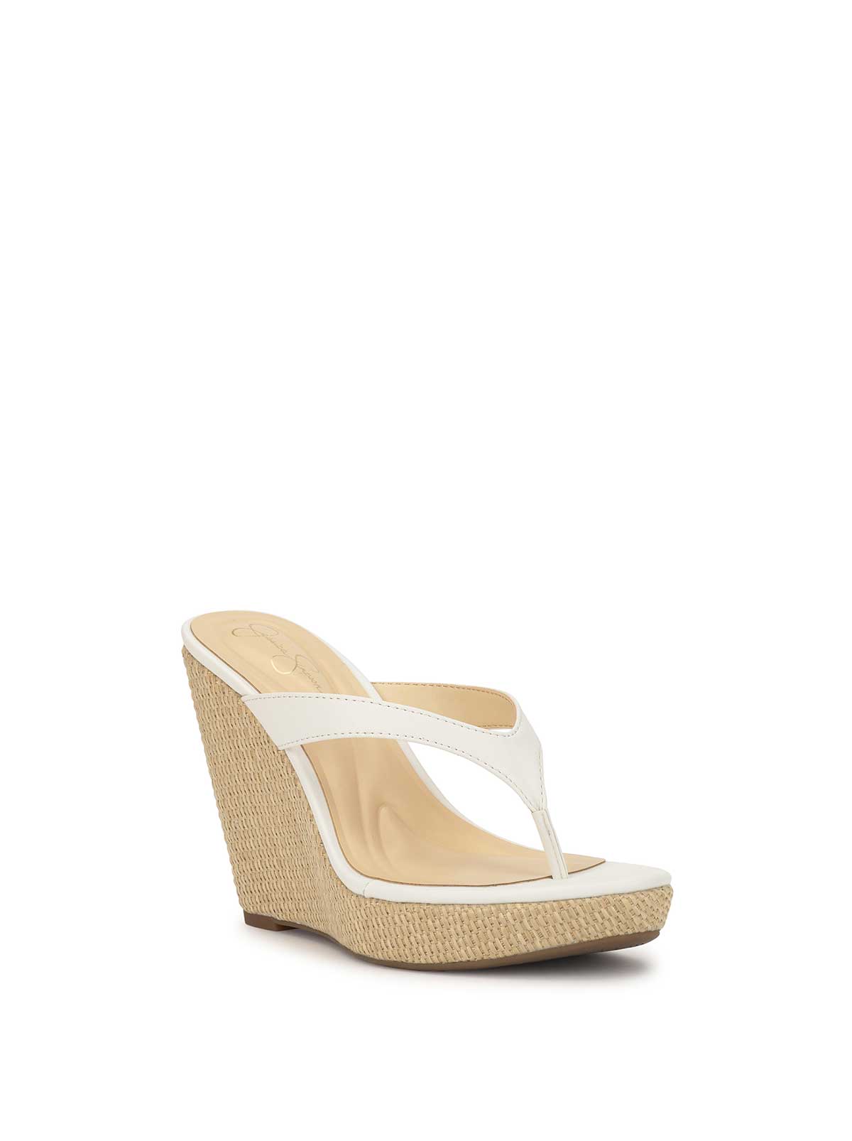 Jessica Simpson Online | Jyseta Wedge in Bright White