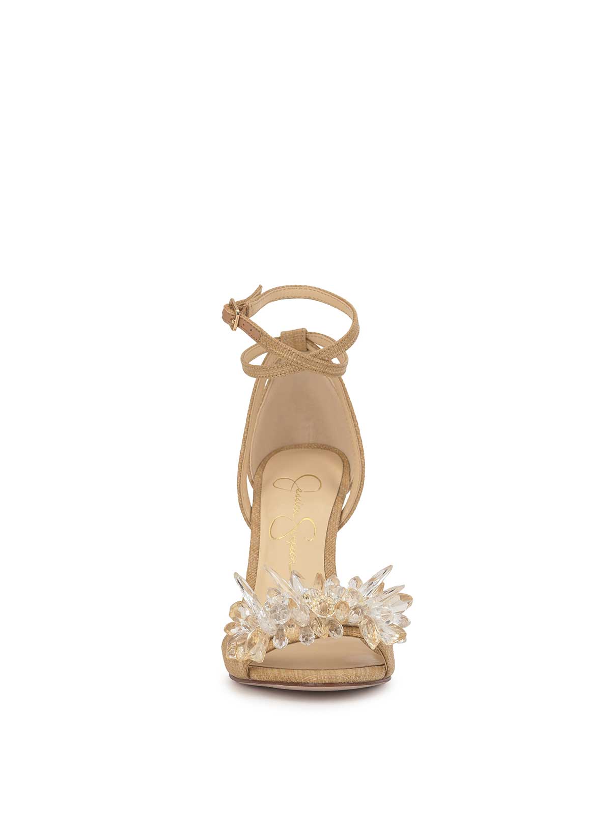Jessica Simpson On Sale | Janivah High Heel in Natural Raffia