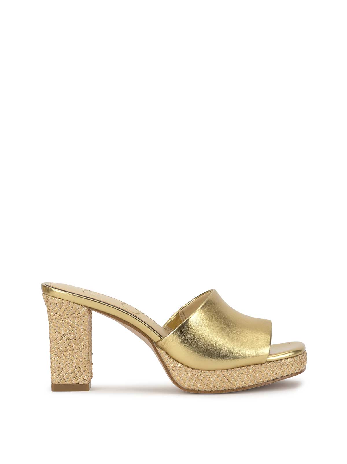 Jessica Simpson Online | Elyzza High Heel Slide in Gold