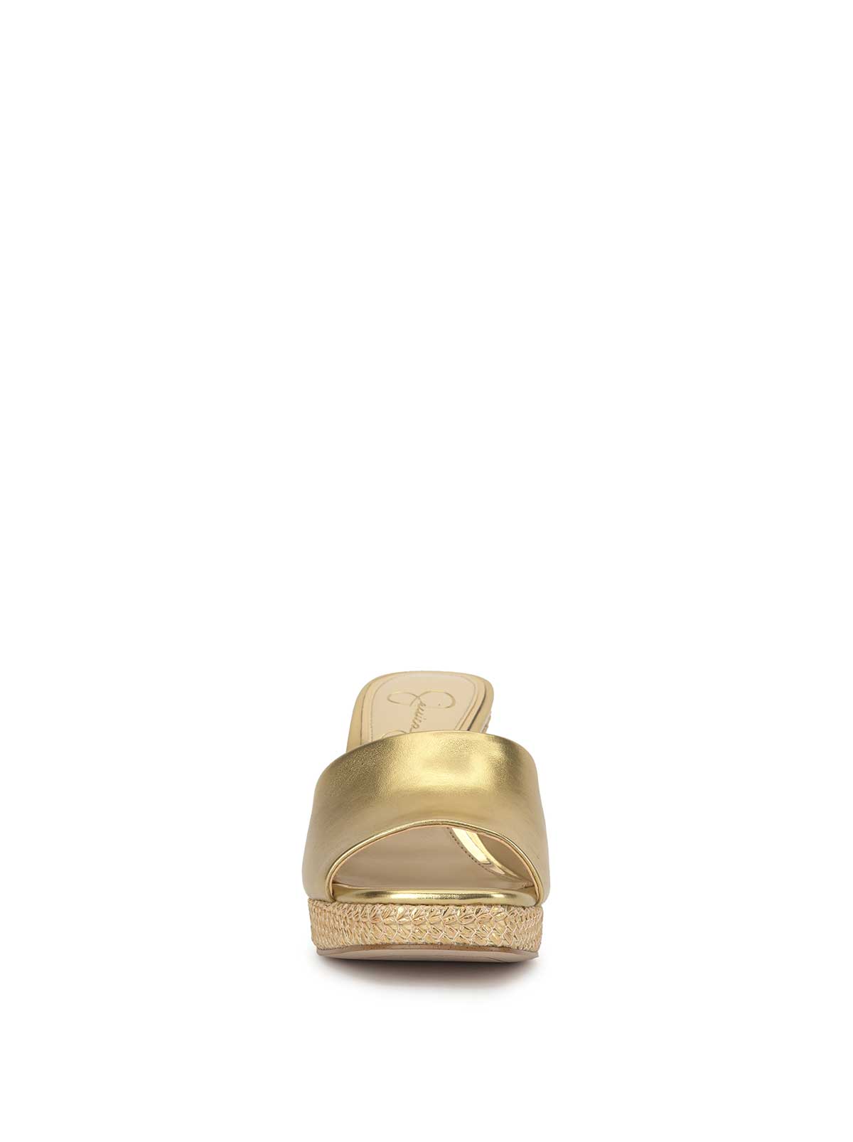 Jessica Simpson Online | Elyzza High Heel Slide in Gold