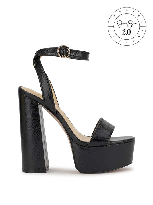 Jessica Simpson Sale | Axtyn Platform in Black