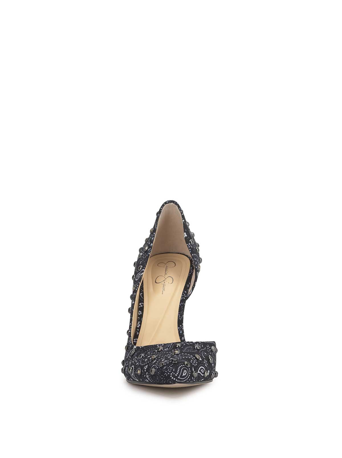 Jessica Simpson Outlet | Prizma D'Orsay Pump in Midnight Bandana