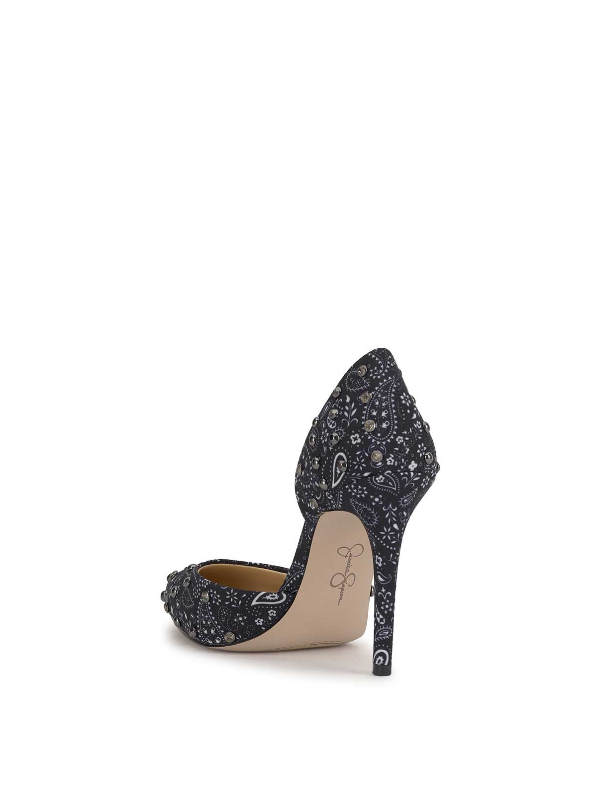 Jessica Simpson Outlet | Prizma D'Orsay Pump in Midnight Bandana