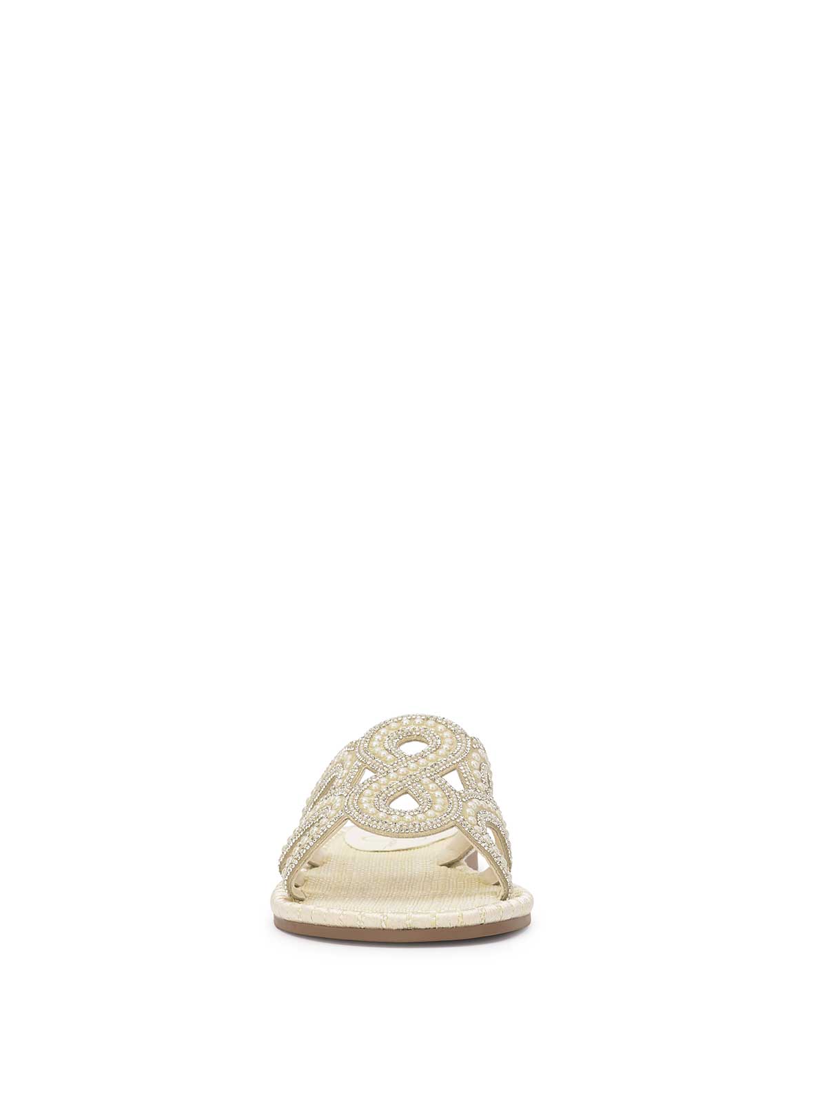 Jessica Simpson Discount | Bria Flat Sandal in Ivory