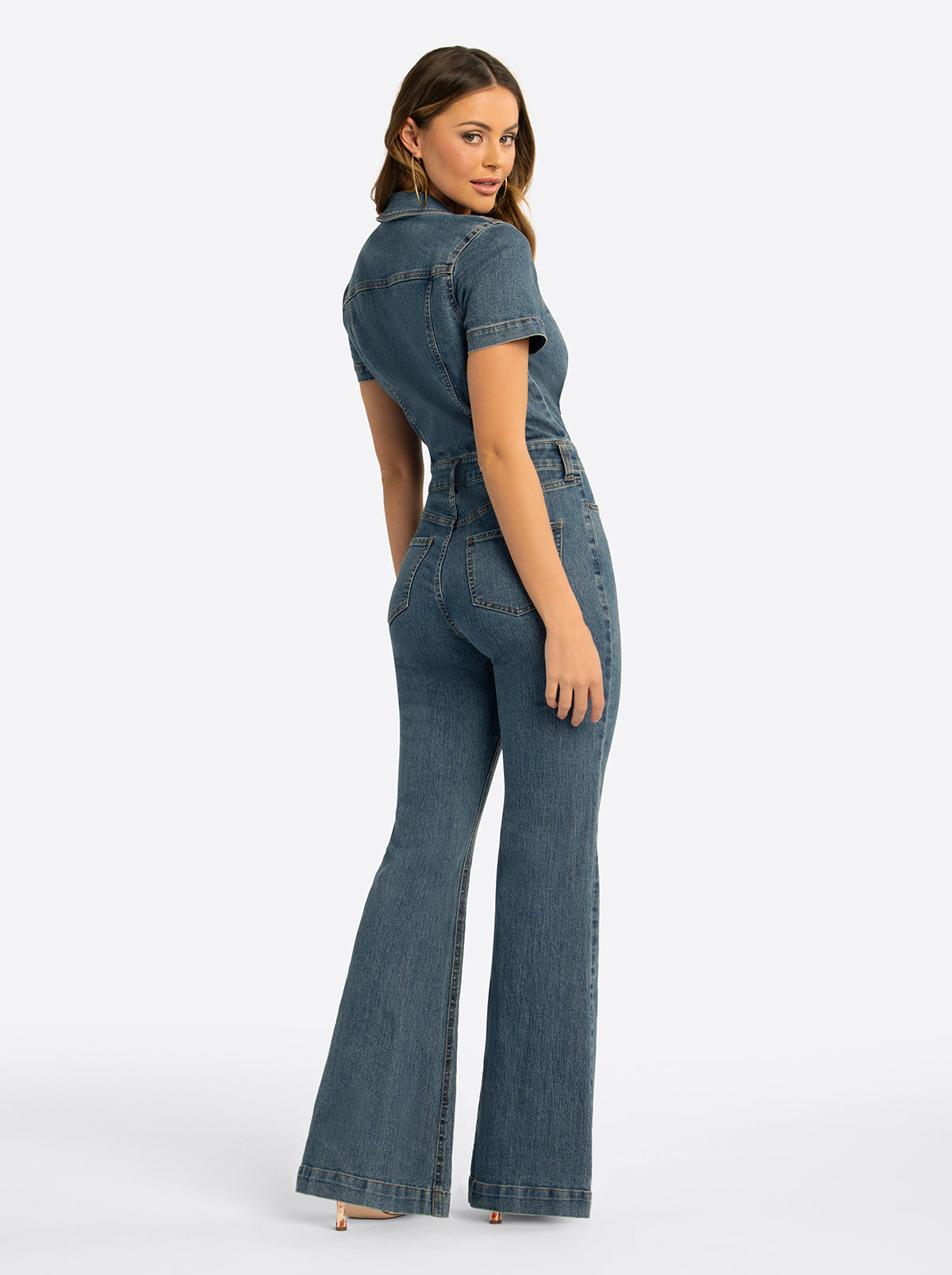 Jessica Simpson Online | JS Jessica Simpson Lyra Jumpsuit in Reflector