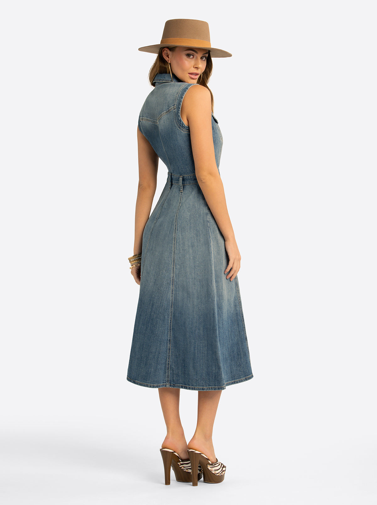 Jessica Simpson On Sale | JS Jessica Simpson Denim Dress in Alderwood