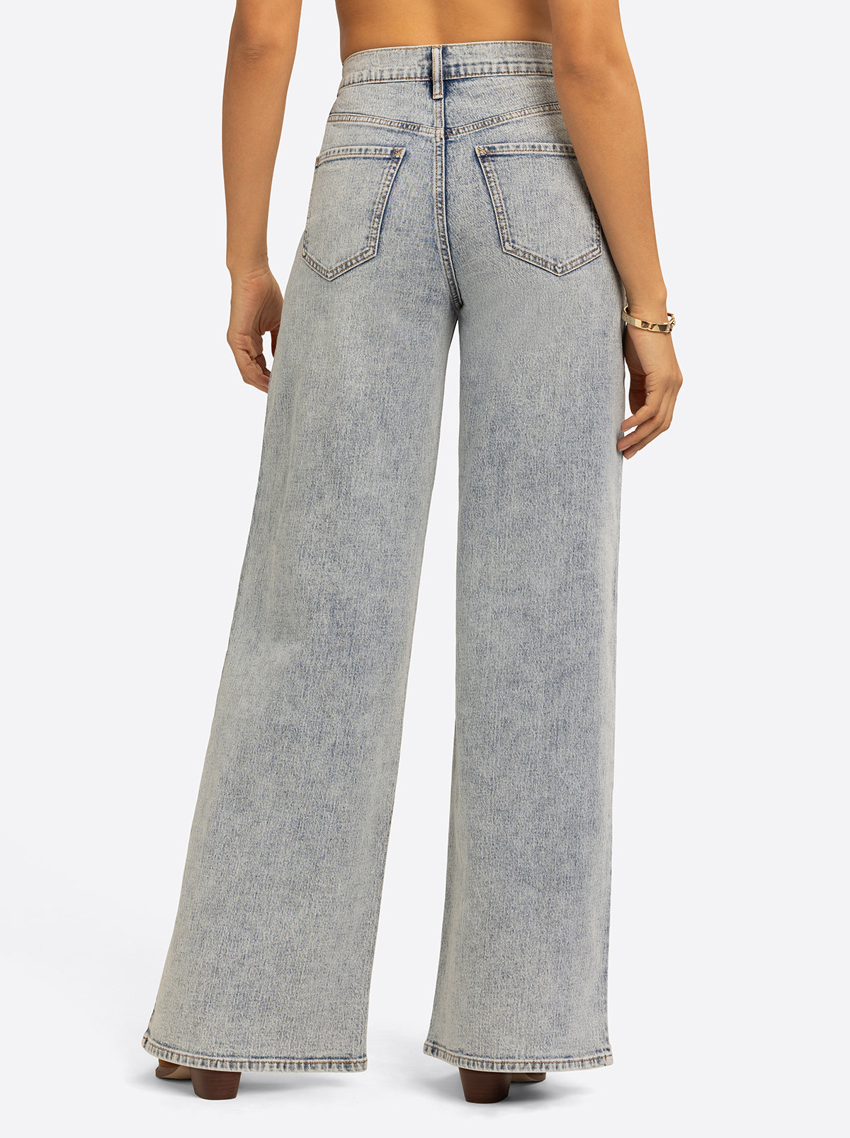 Jessica Simpson Outlet | JS Jessica Simpson Memphis High Rise Wide Leg Jean in Crush