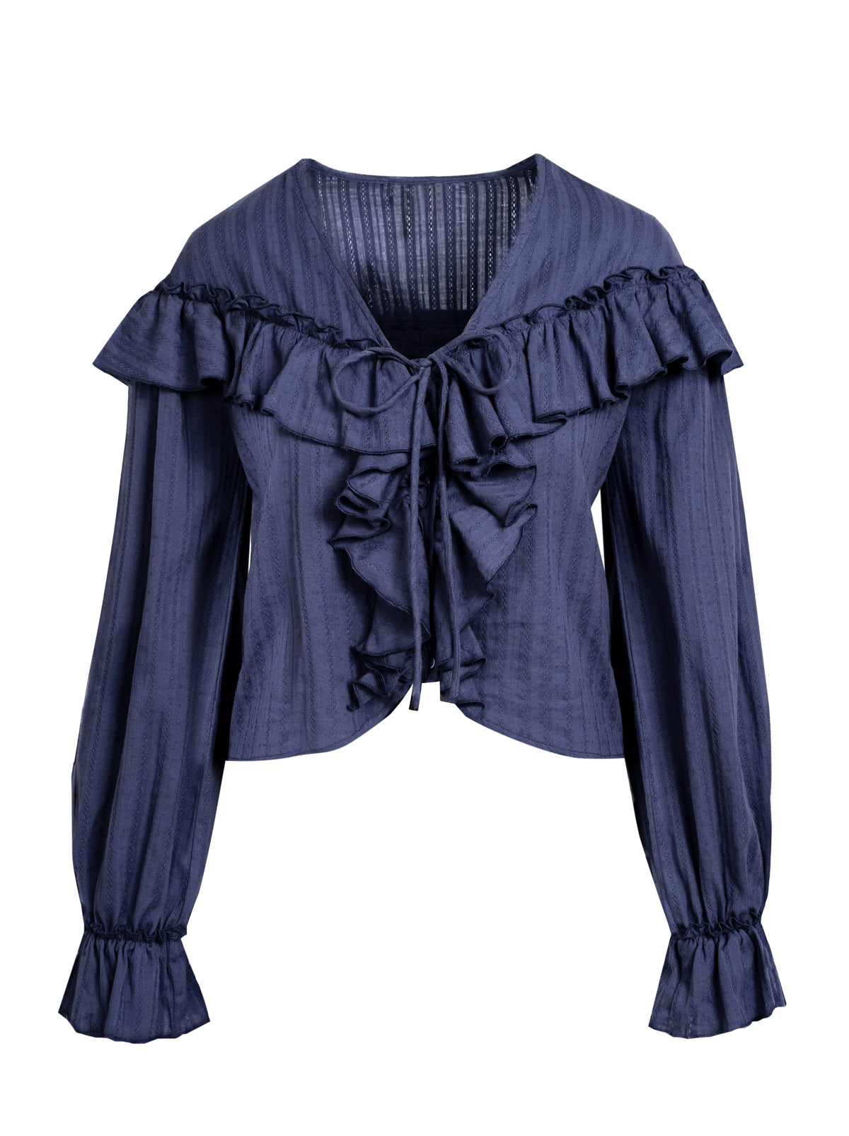 Jessica Simpson Discount | JS Jessica Simpson Daphne Blouse in Deep Cobalt