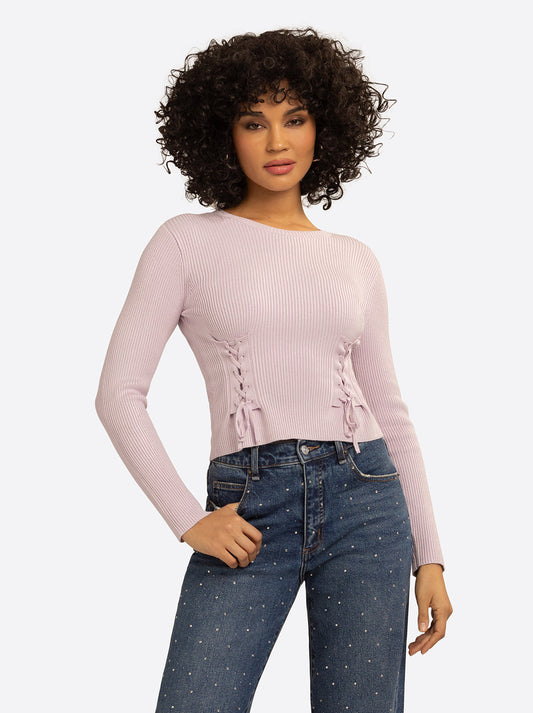 Jessica Simpson For Sale | JS Jessica Simpson Taira Top in Lavender Frost