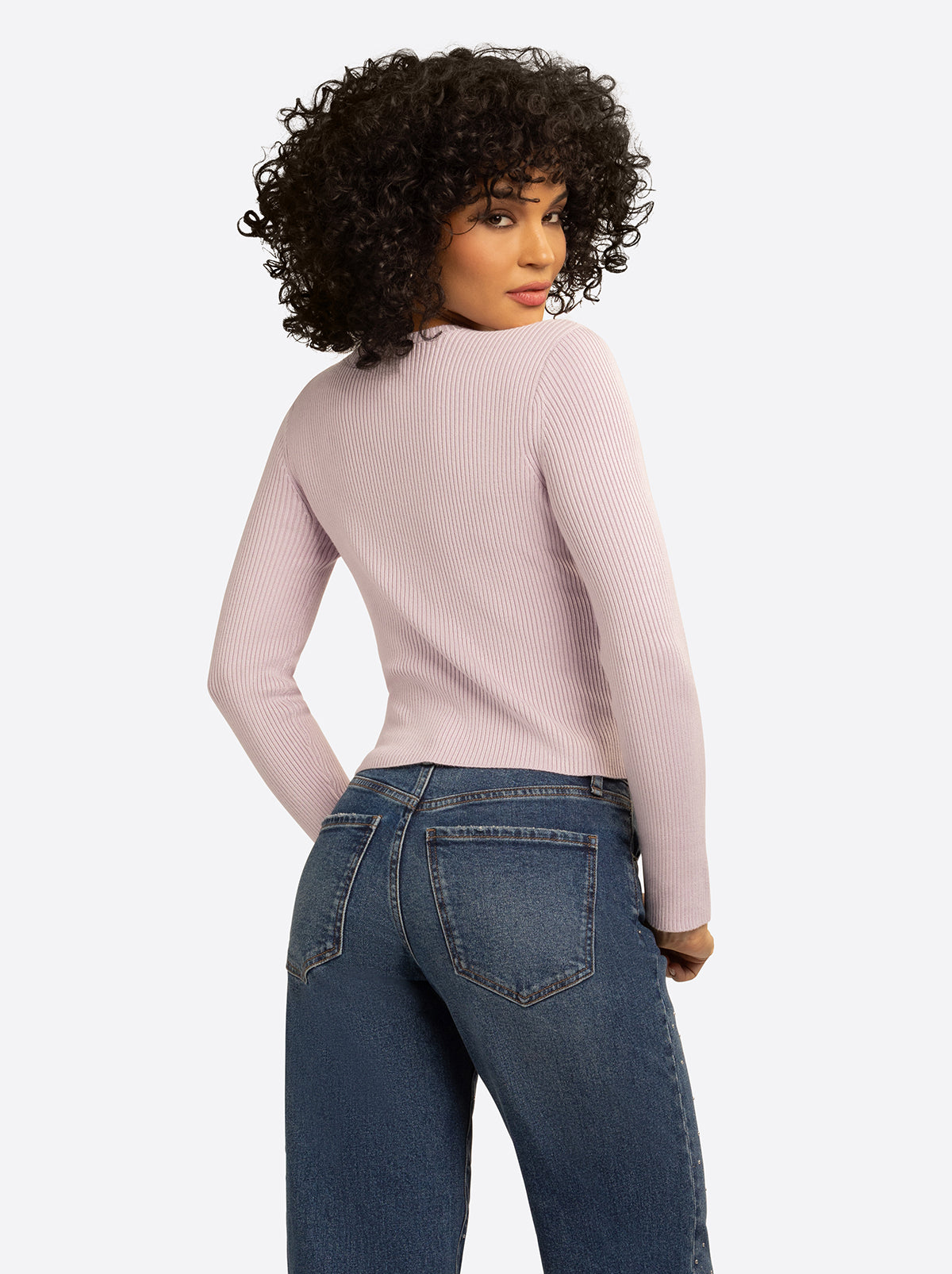 Jessica Simpson For Sale | JS Jessica Simpson Taira Top in Lavender Frost
