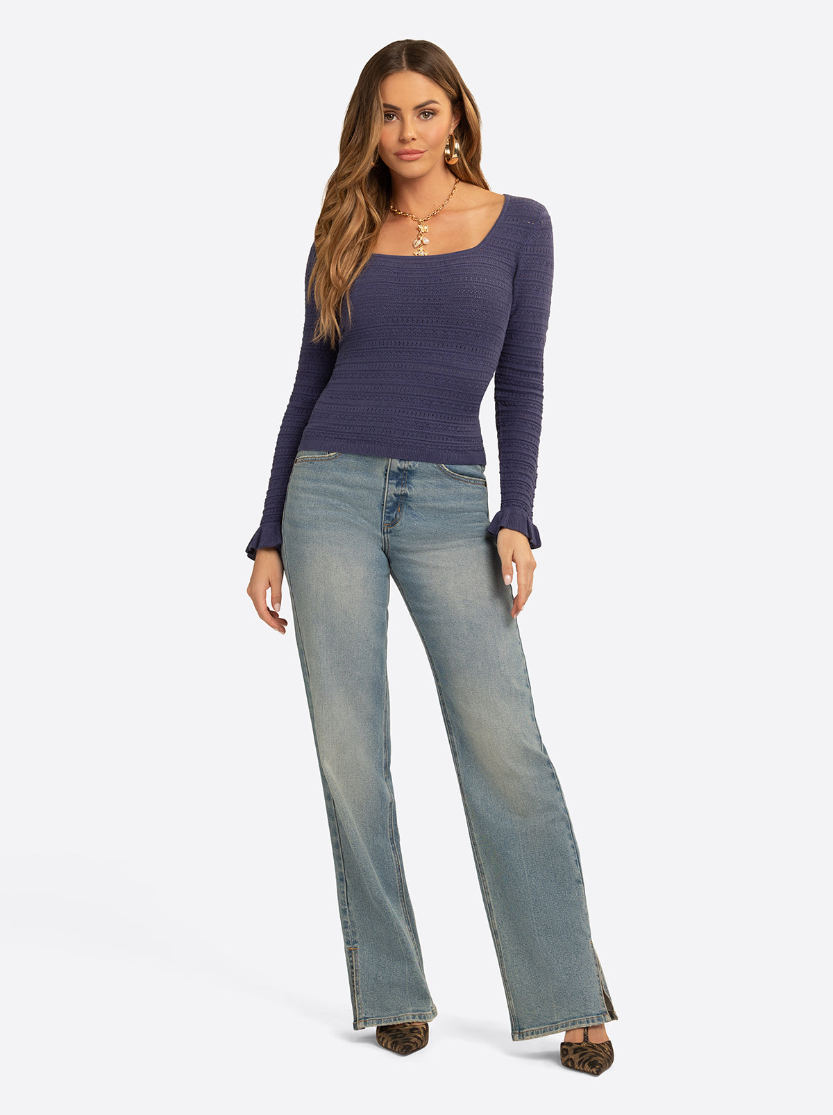 Jessica Simpson Sale | JS Jessica Simpson Luka Top in Deep Cobalt
