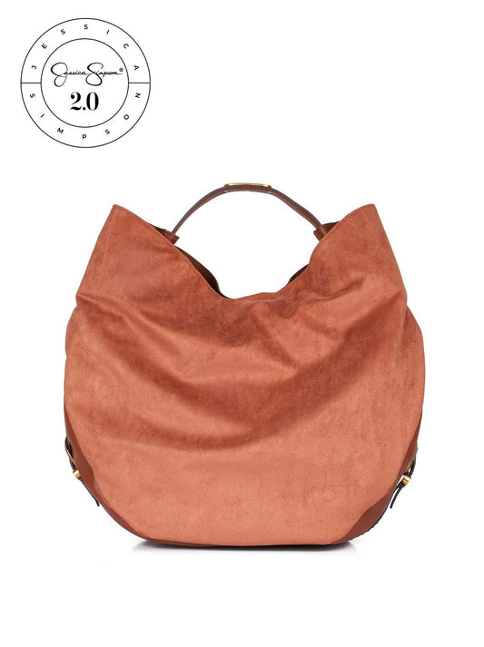 Jessica Simpson On Sale | Jessica Simpson 2.0 Jordyn Large Hobo in Golden Oak