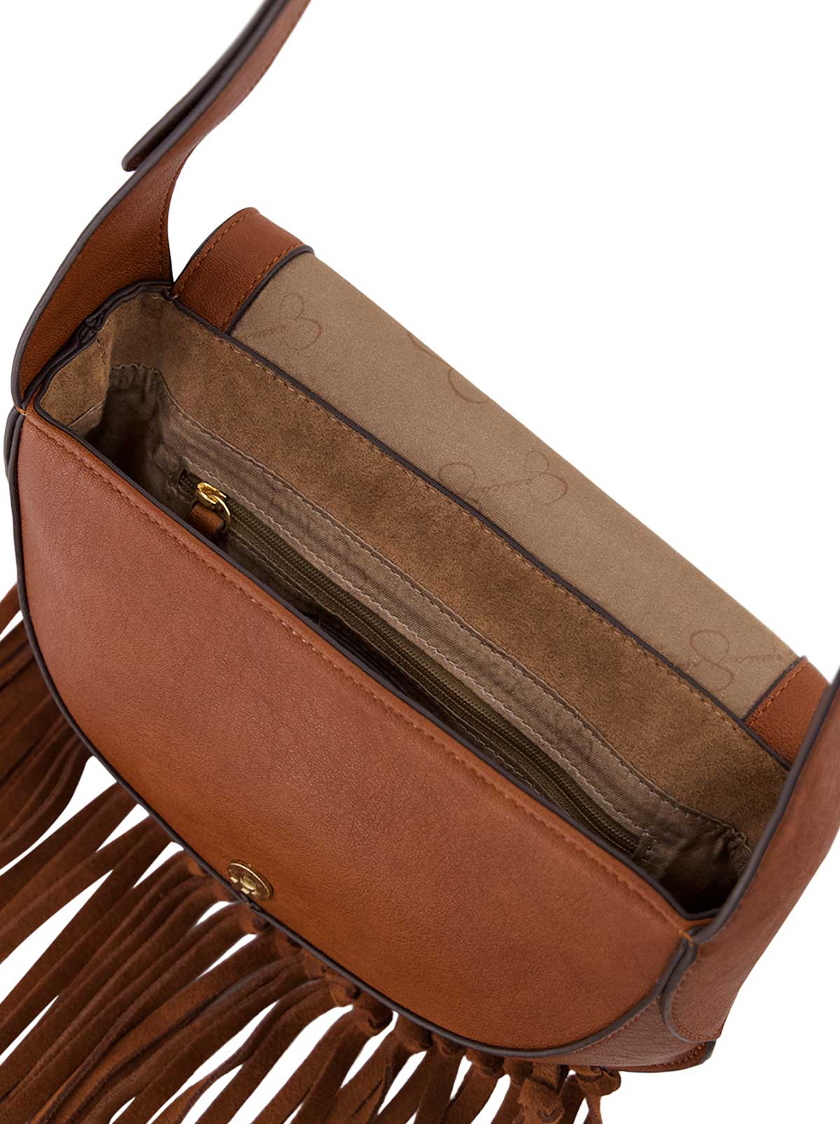 Jessica Simpson Outlet | Jessica Simpson 2.0 Ava Saddle Crossbody in Golden Oak