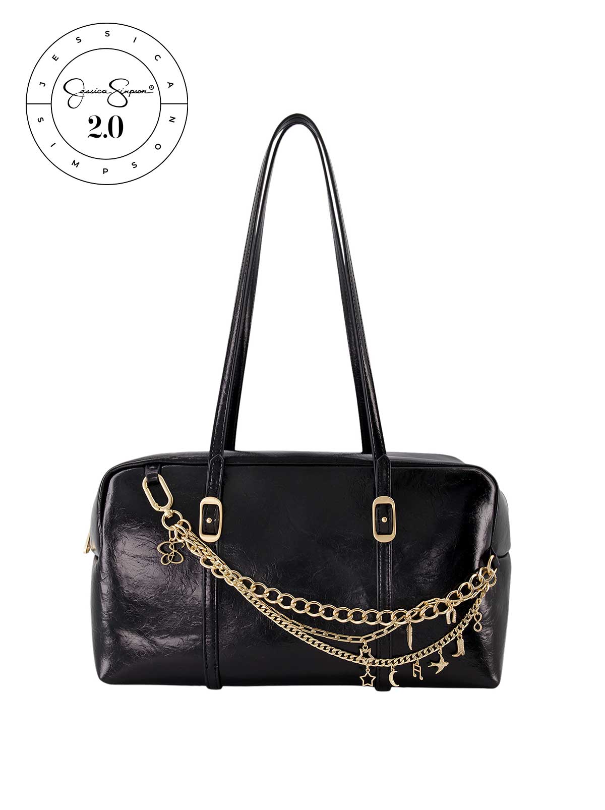Jessica Simpson Sale | Jessica Simpson 2.0 Grayson Shoulder Bag in Meteorite