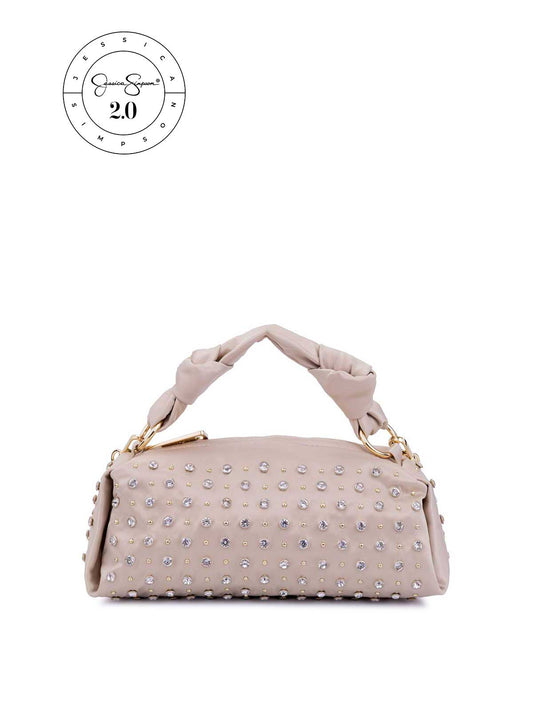 Jessica Simpson Sale | Jessica Simpson 2.0 Mila Shoulder Bag in Champagne