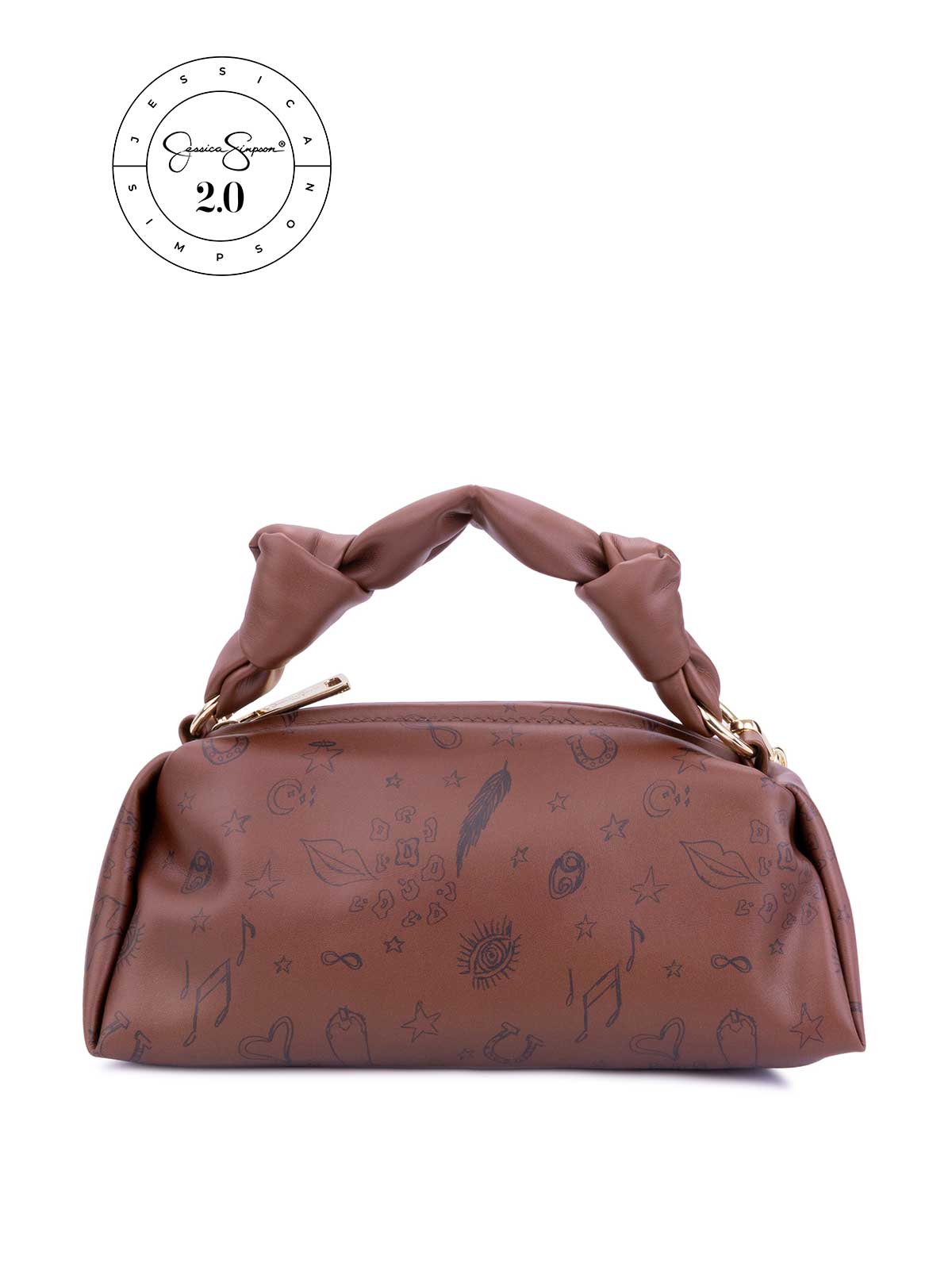 Jessica Simpson Online | Jessica Simpson 2.0 Mila Shoulder Bag in in Golden Oak