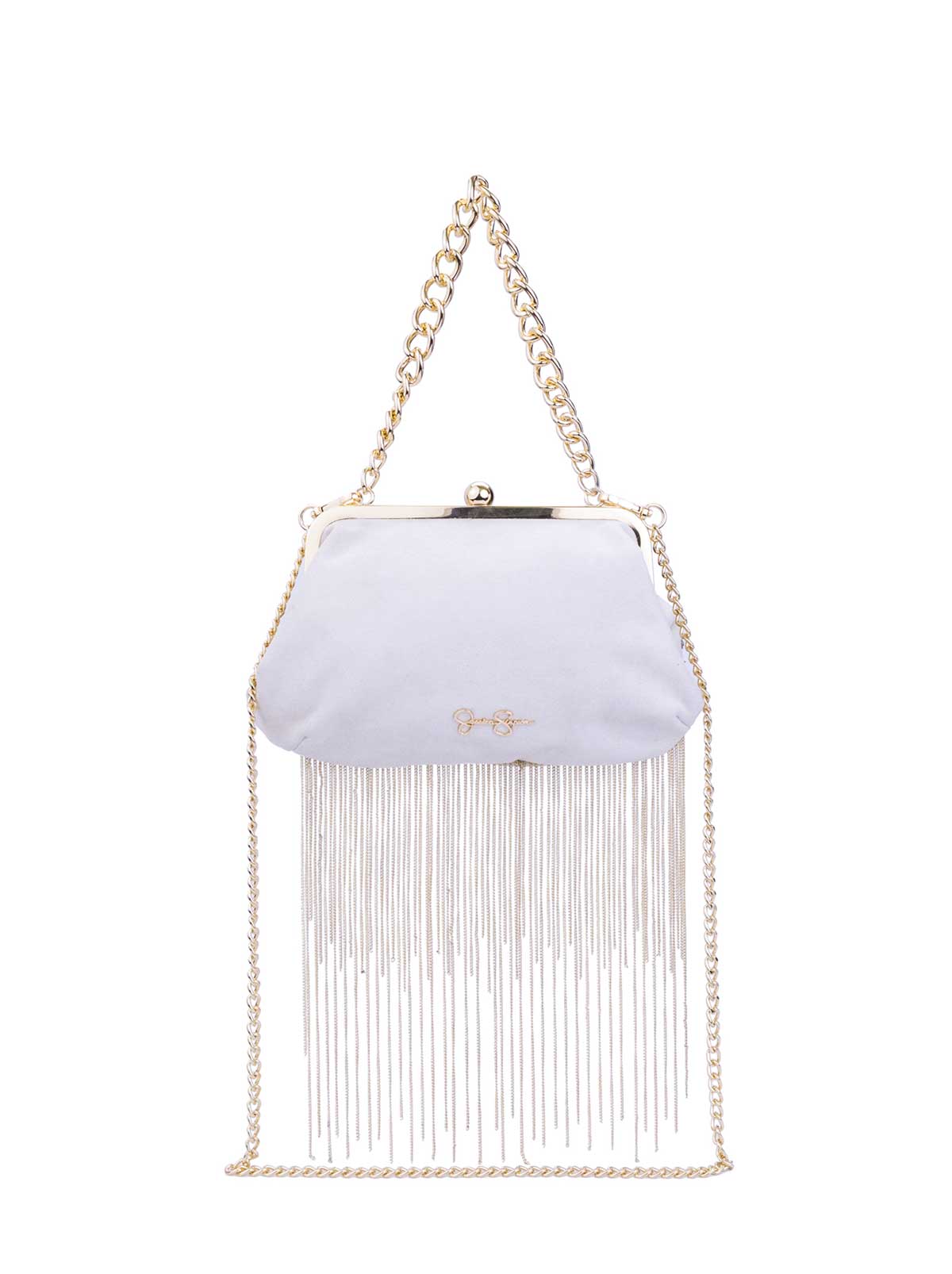 Jessica Simpson Discount | Jessica Simpson 2.0 Zoe Frame Clutch in Soft Ivory