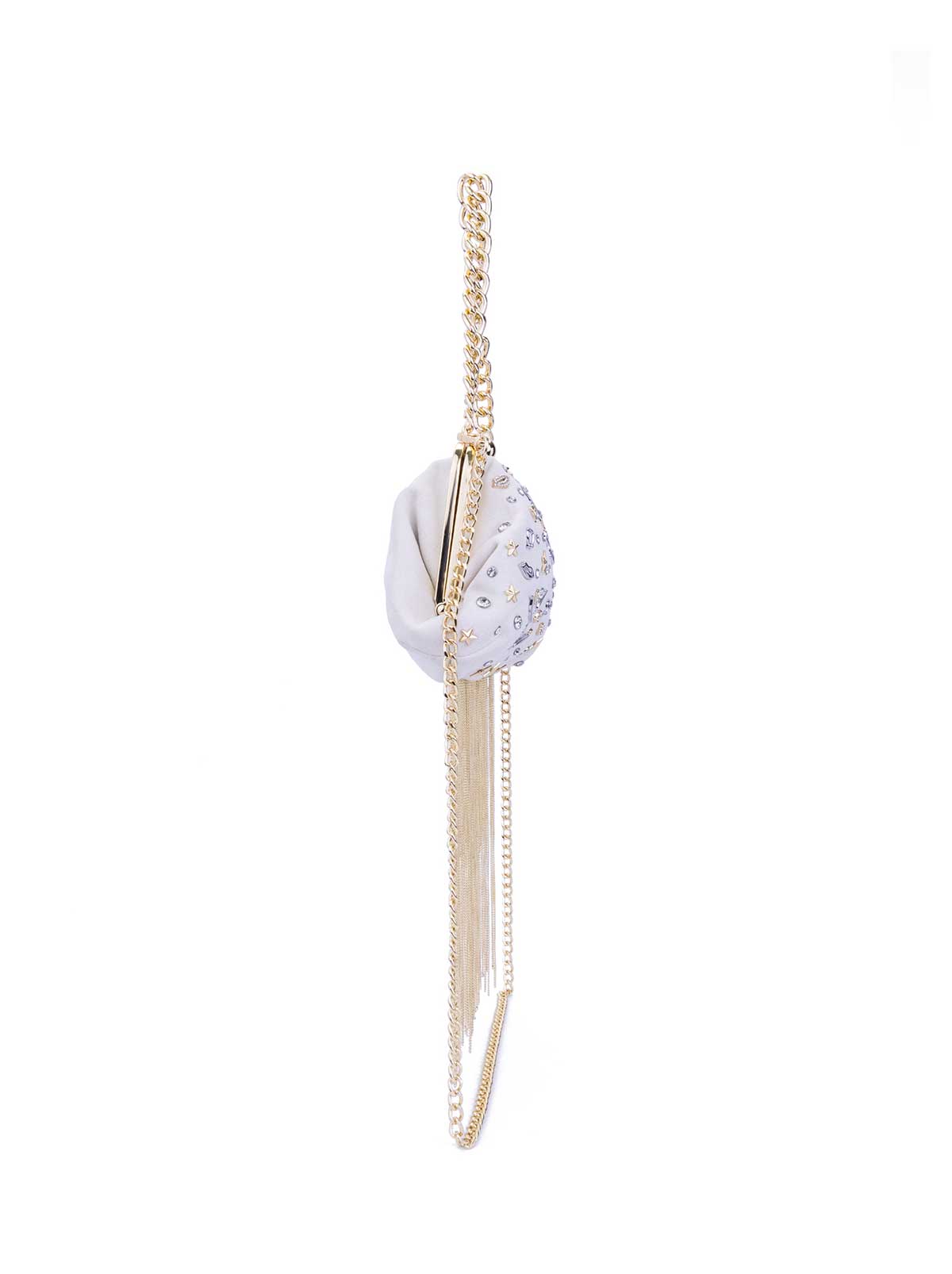 Jessica Simpson Discount | Jessica Simpson 2.0 Zoe Frame Clutch in Soft Ivory